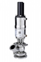 sanitary actuator tank bottom valve